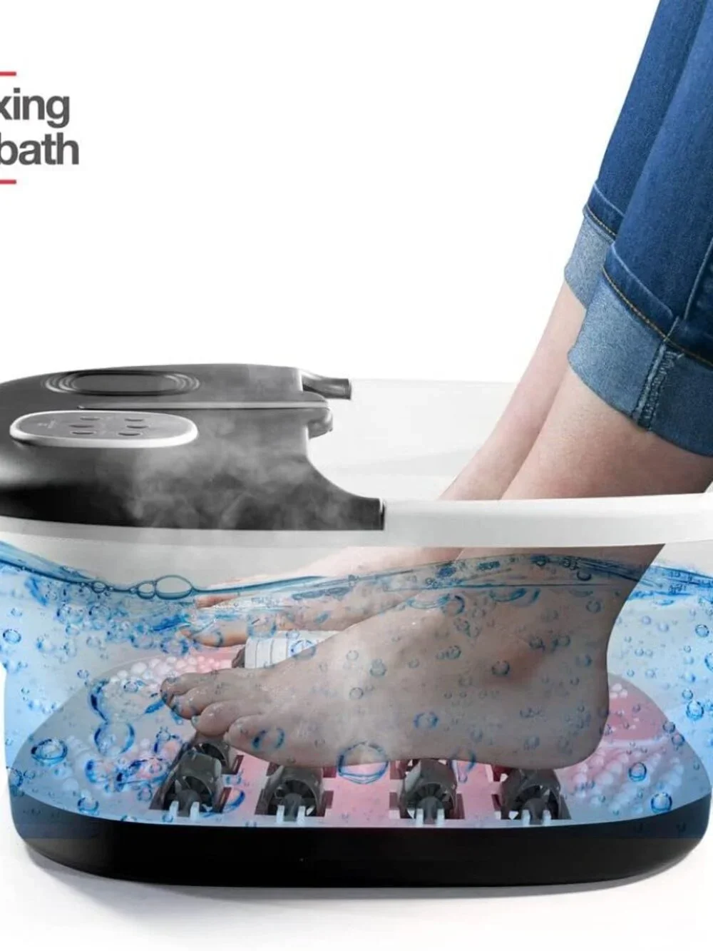 Medical king Foot Spa with Heat and Massage and Jets l